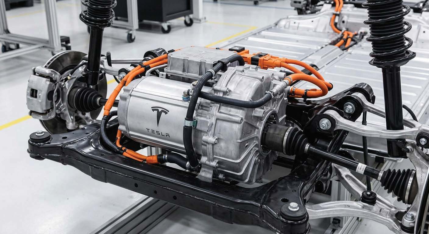moteur électrique Tesla