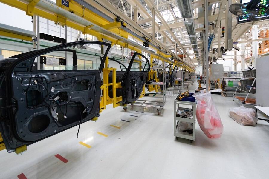 l'industrie automobile et les normes environnementales: Usine d'assemblage