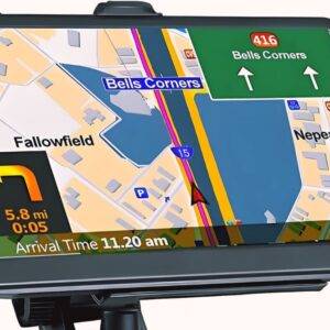 GPS pour Voitures 7″ Europe – Navigation tactile HD avec mises à jour gratuites