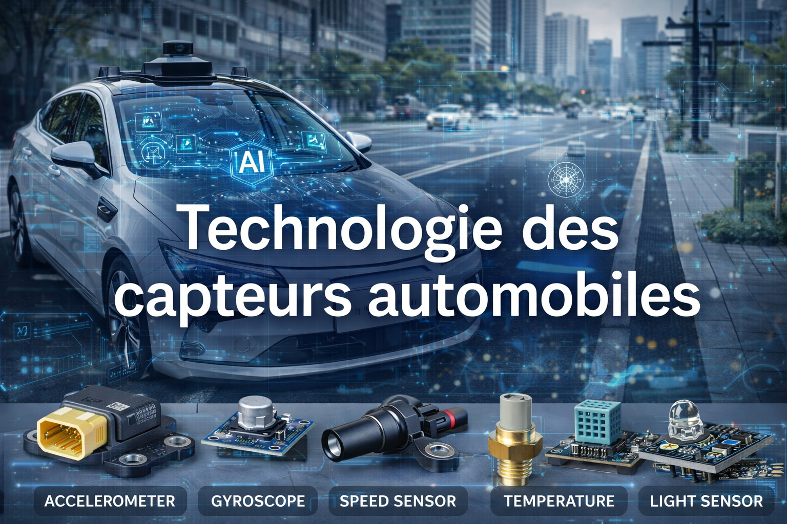 You are currently viewing Technologie des capteurs automobiles : comprendre leur rôle et leur fonctionnement