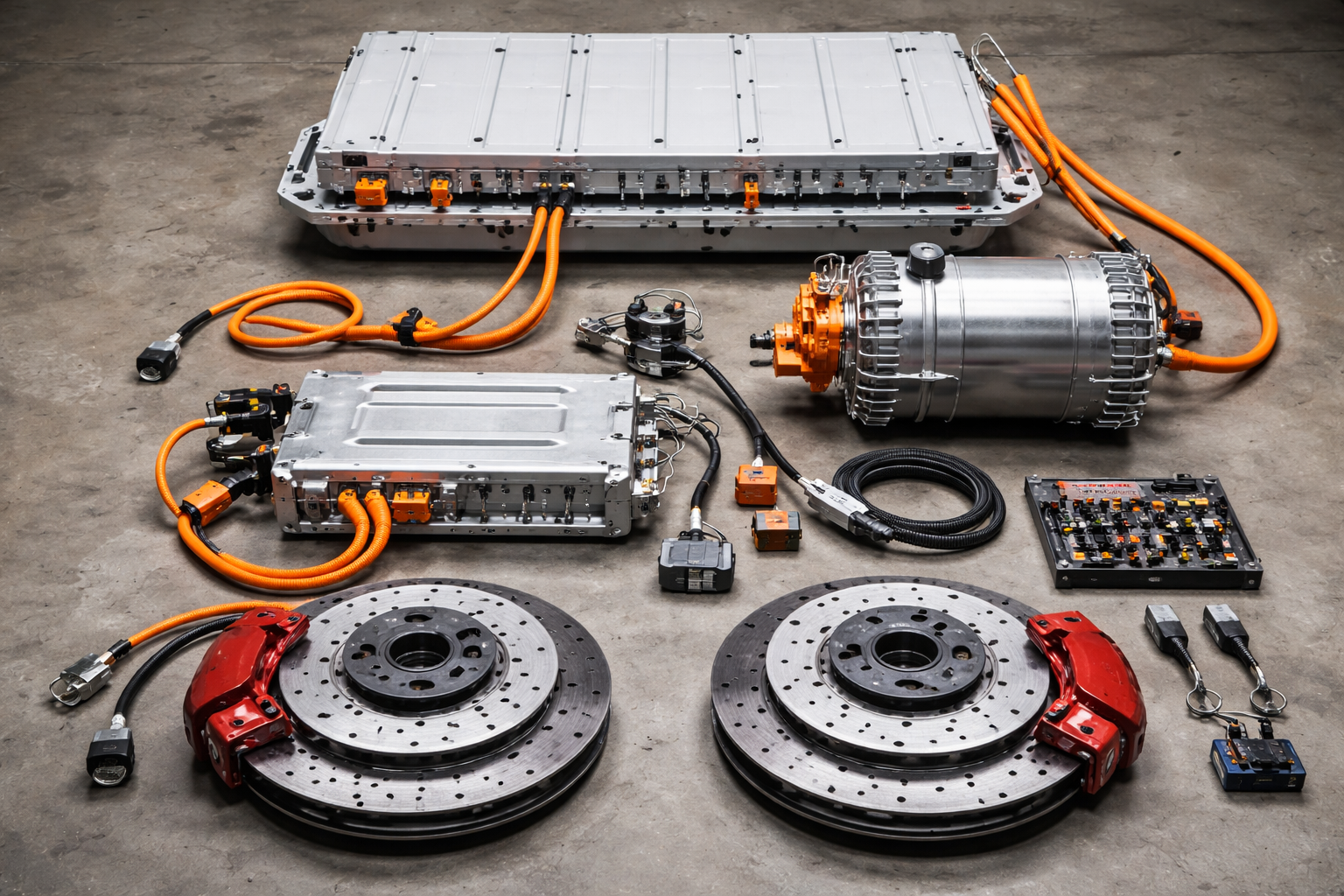 Composants clés pour le rétrofit automobile électrique