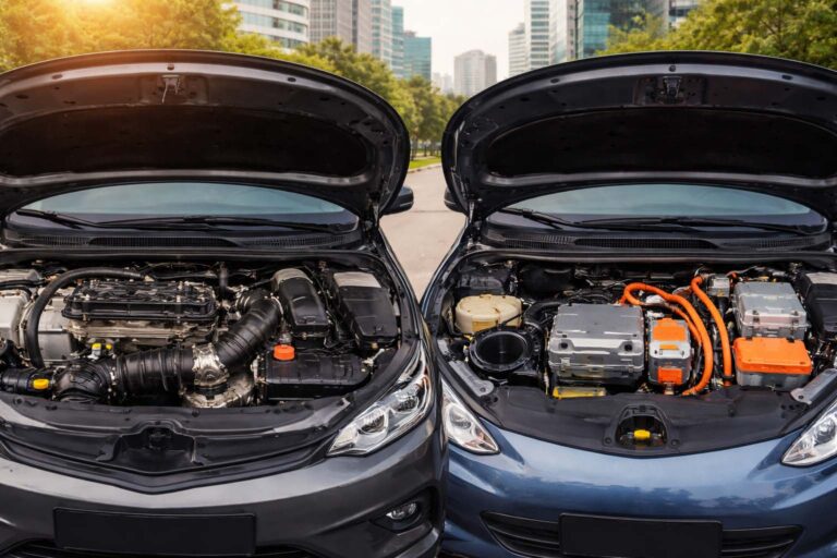 voiture électrique vs thermique : les différences techniques
