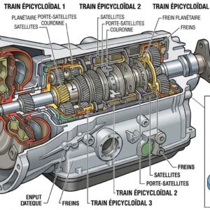 Boîtes de vitesses automatiques et CVT : mécanismes essentiels à maîtriser pour un technicien automobile