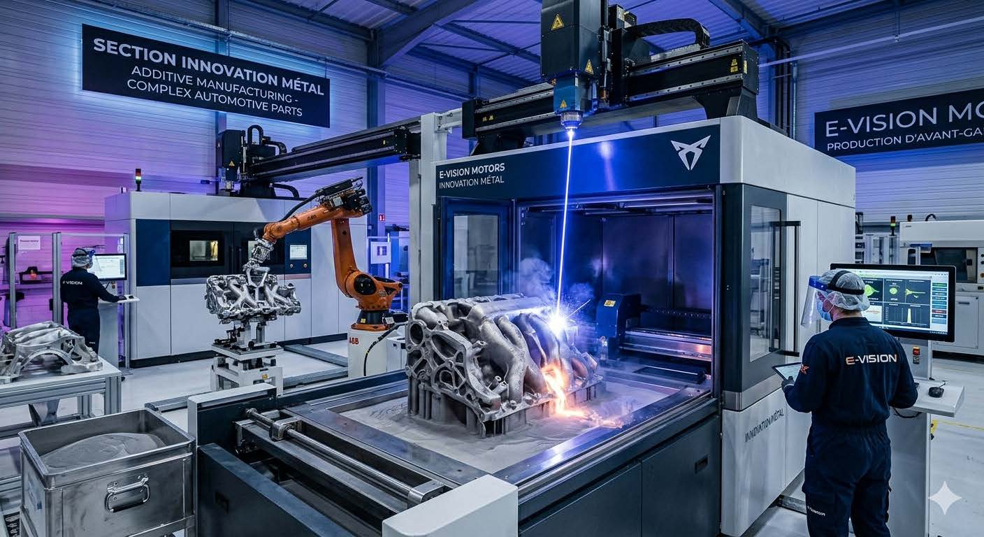 You are currently viewing L&rsquo;impression 3D dans la fabrication automobile : révolution pour les constructeurs, opportunité pour les techniciens, futur pour les pièces détachées