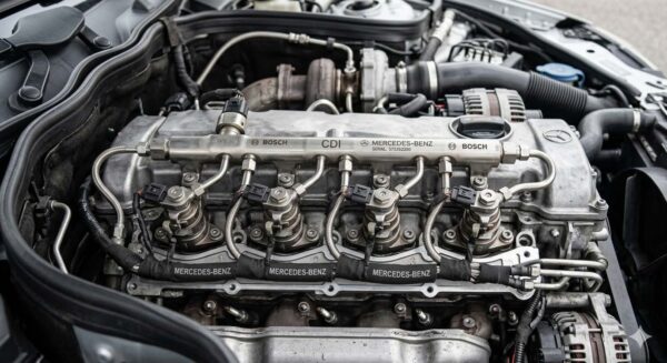 Lire la suite à propos de l’article Système d&rsquo;injection CDI Mercedes : principes et entretien
