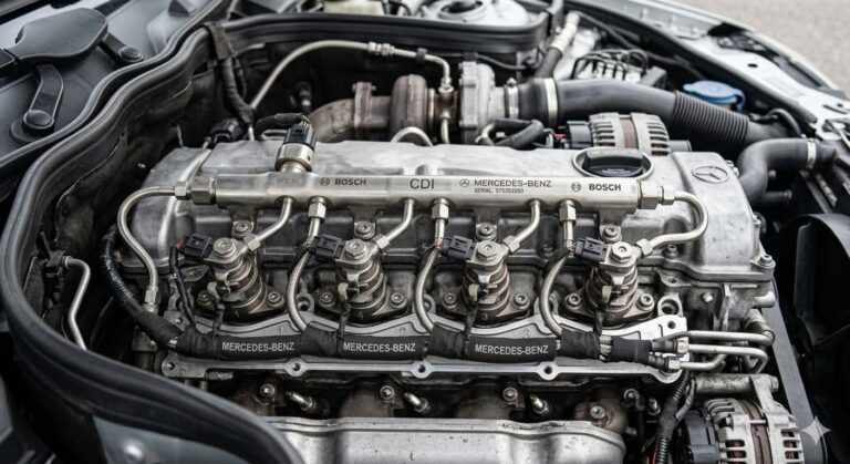 injection CDI Mercedes fonctionnement rampe haute pression injecteurs diesel système