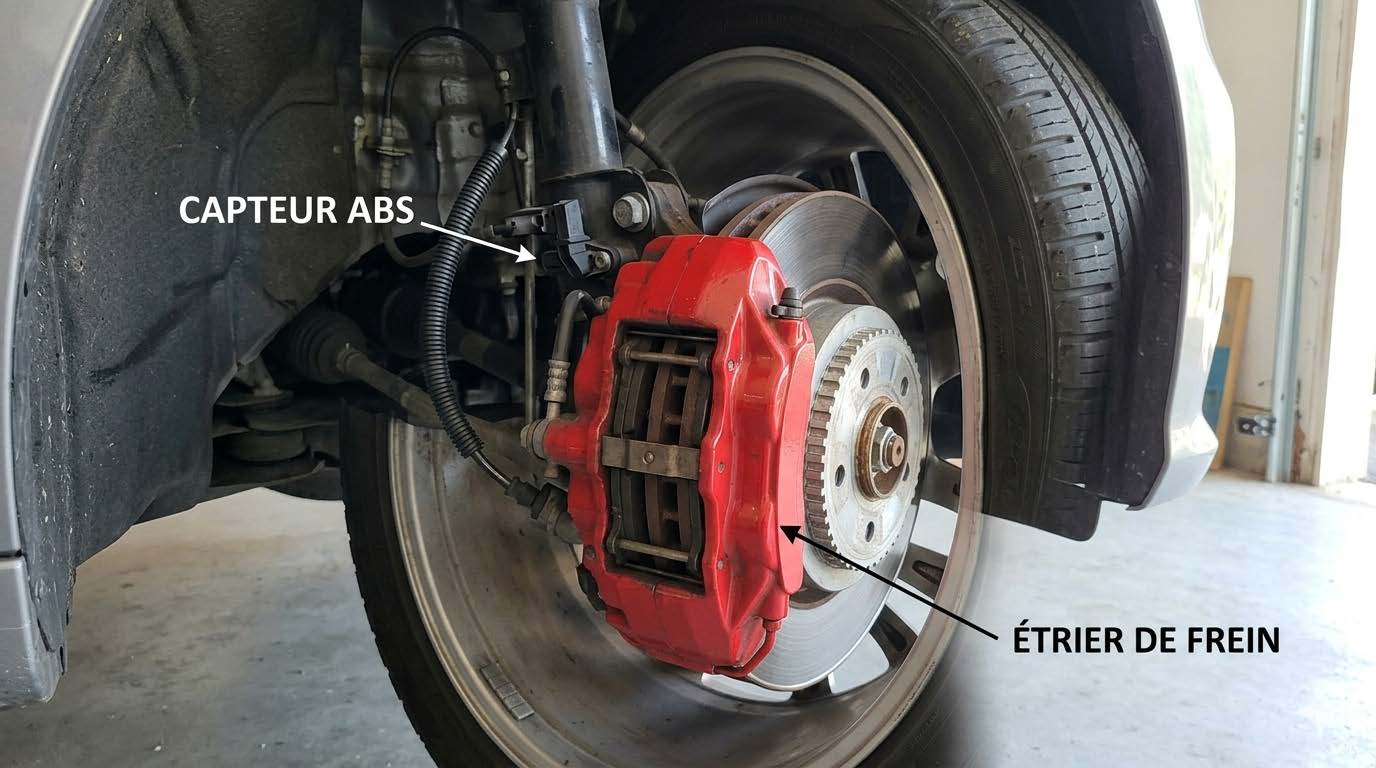 You are currently viewing Comprendre le système de freinage ABS : fonctionnement, entretien et diagnostic en atelier