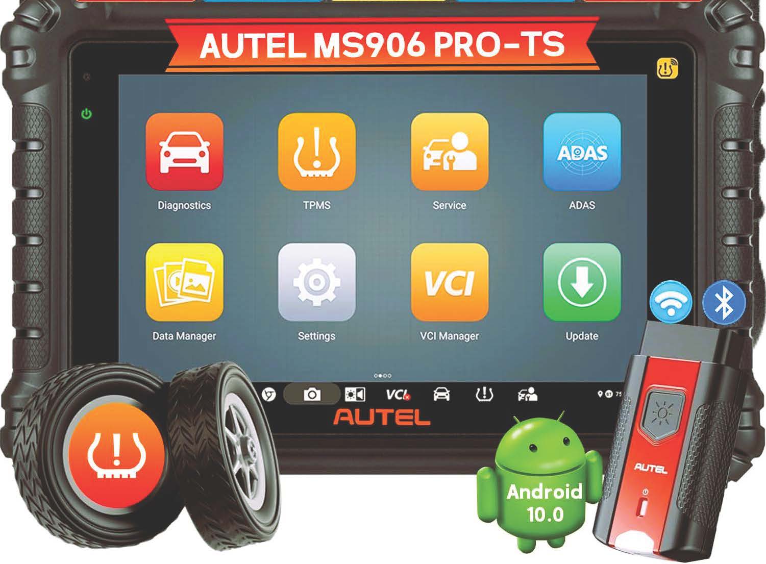 meilleur outil diagnostic professionnel 2026 : Autel MaxiSys MS906 ADAS