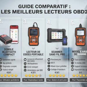 5 Meilleurs Lecteurs OBD2 pour Débutants en 2026
