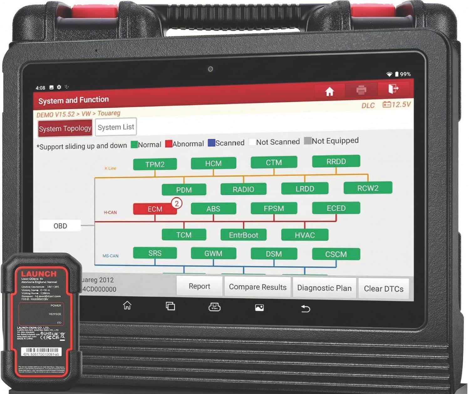 Valise diagnostic Launch X431 PRO5 véhicule électrique