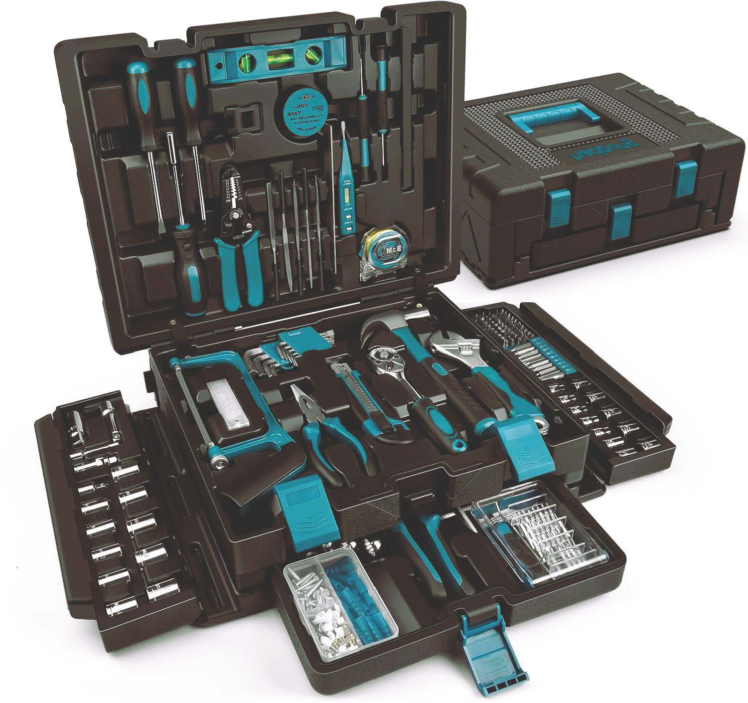 Coffret d'outils Sundpey 257 pièces polyvalent