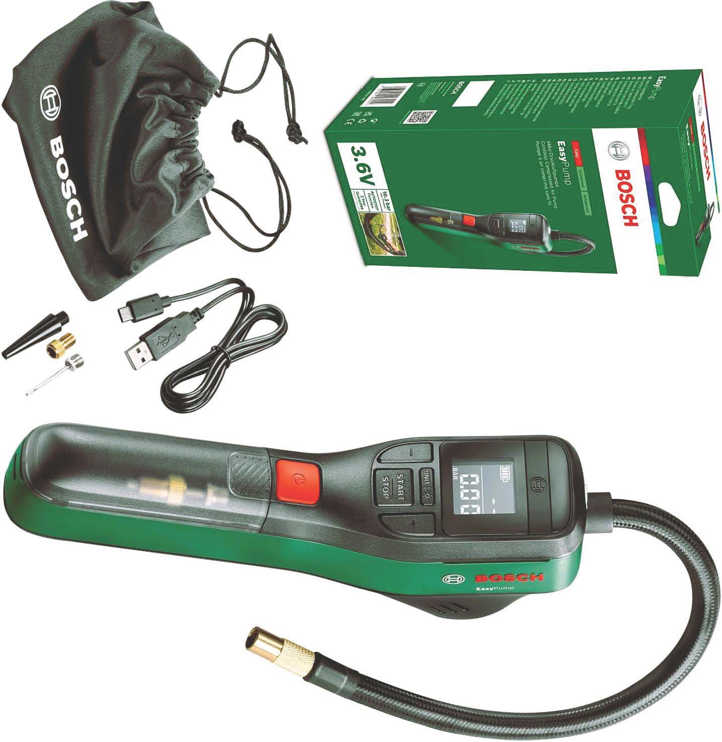 Compresseur portable Bosch EasyPump premium