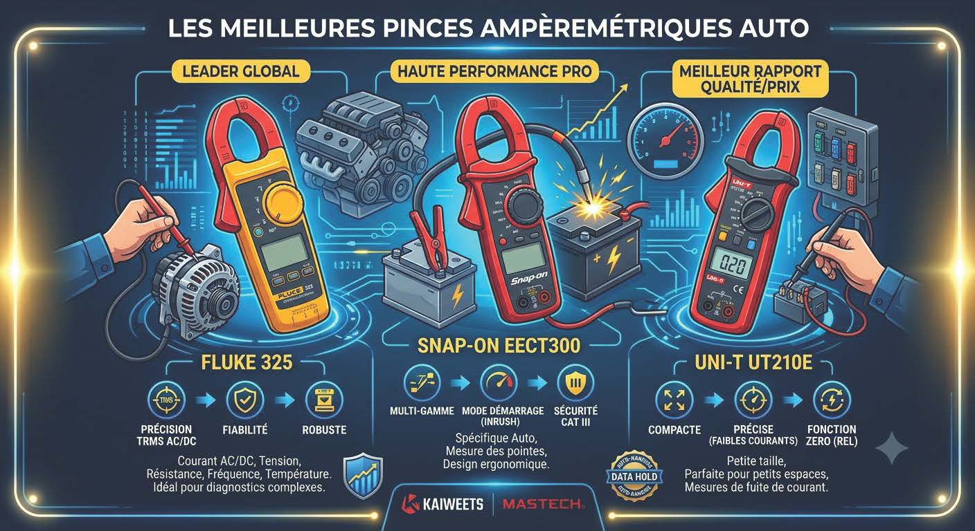 You are currently viewing 5 Meilleures Pinces Ampèremétriques Auto pour 2026