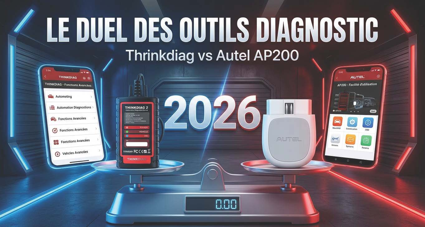 You are currently viewing Outils de diagnostic automobile : Thinkdiag vs Autel AP200 – Quel outil choisir en 2026 ?