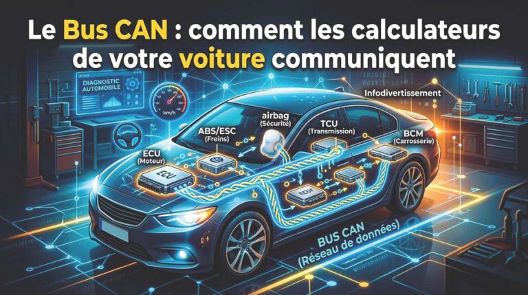 Le bus CAN communication des calculateurs